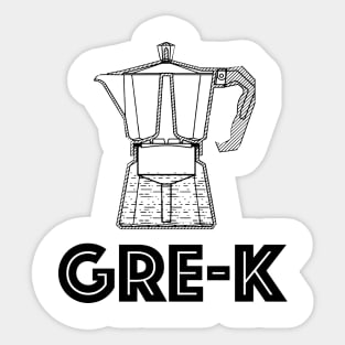 Gre-K Sticker